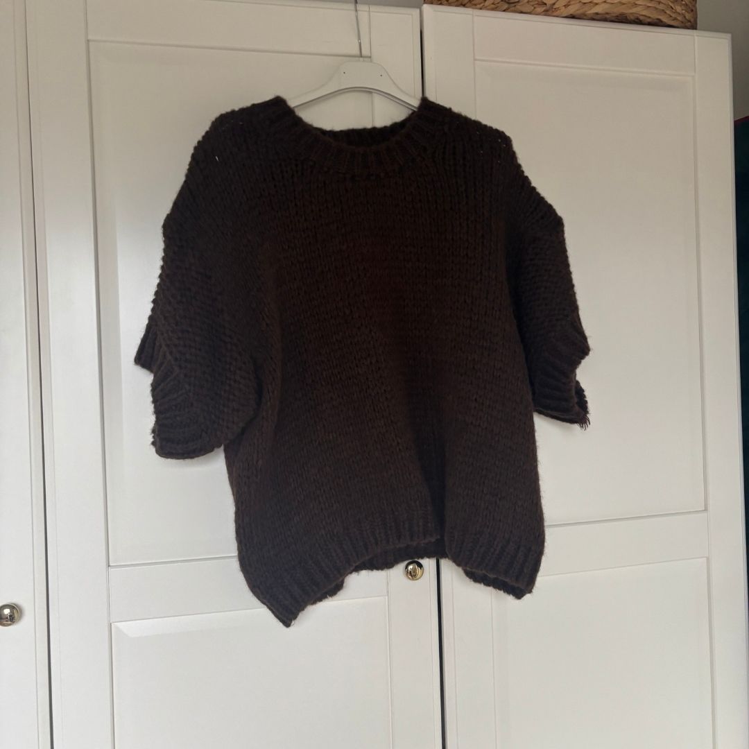 BELLE TRUI KNIT DONKERBRUIN