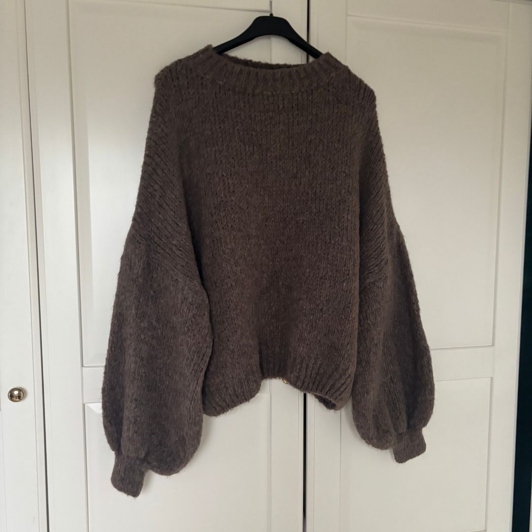 SENNE TRUI KNIT TAUPE