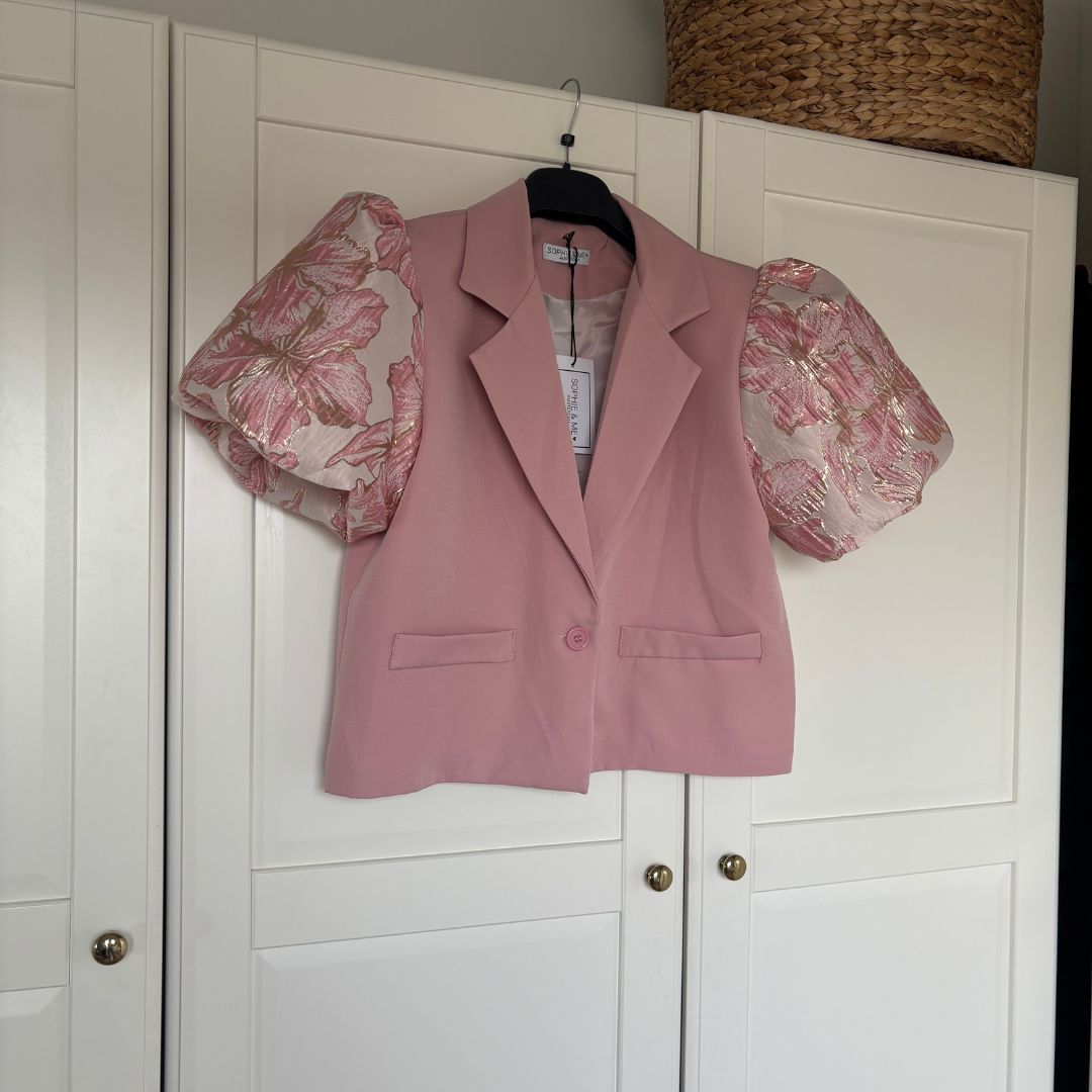 Iris blazer roze