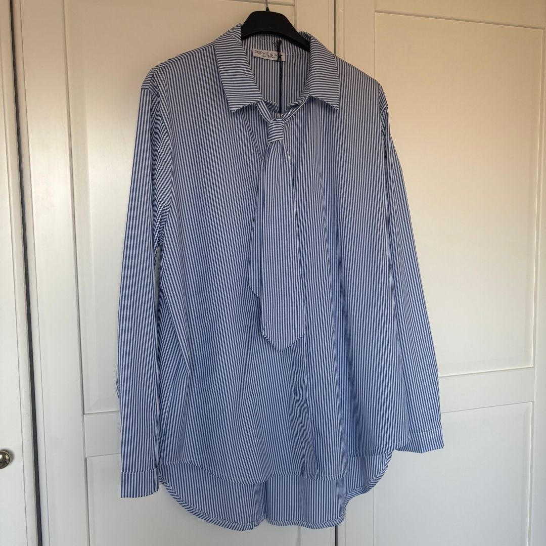 RUE BLOUSE BLAUW