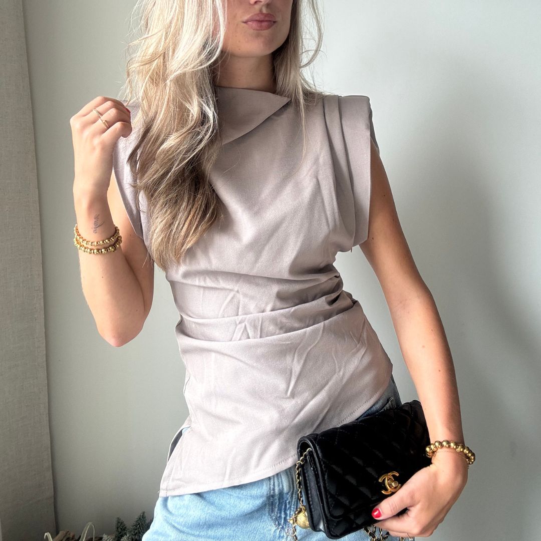 CLAIRE TOP TAUPE
