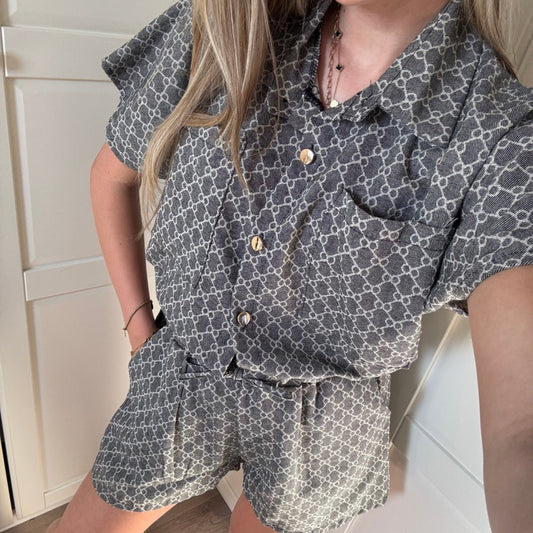 GUUSJE SET DONKERGRIJS