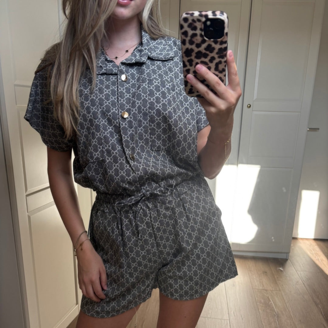 GUUSJE SET DONKERGRIJS