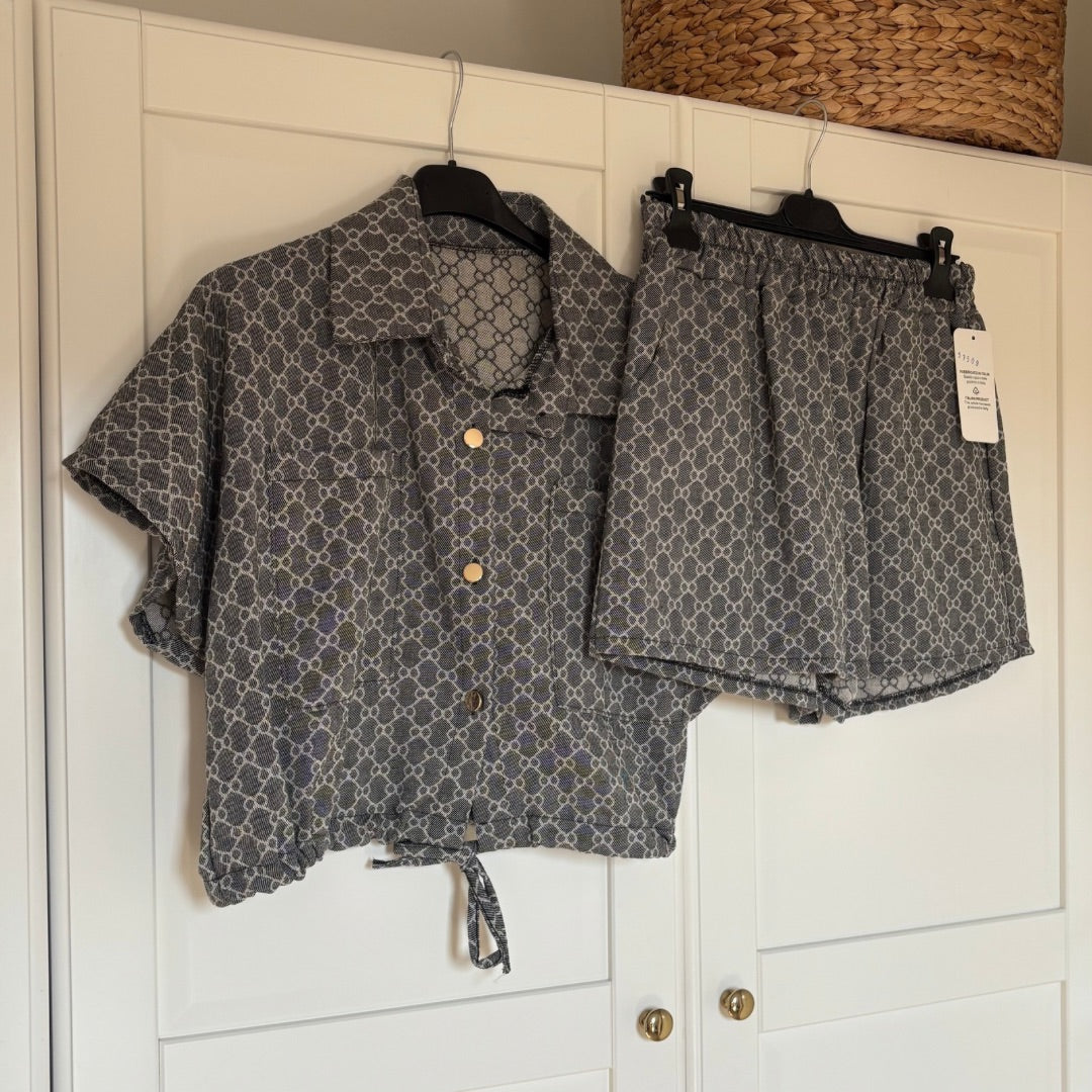 GUUSJE SET DONKERGRIJS