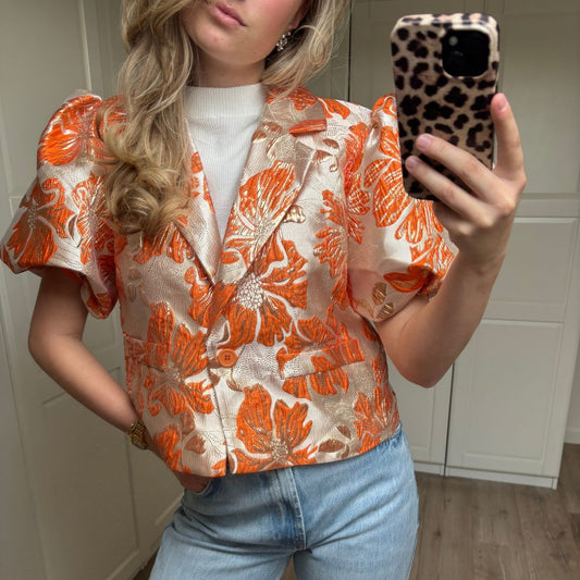 Maxim blazer oranje