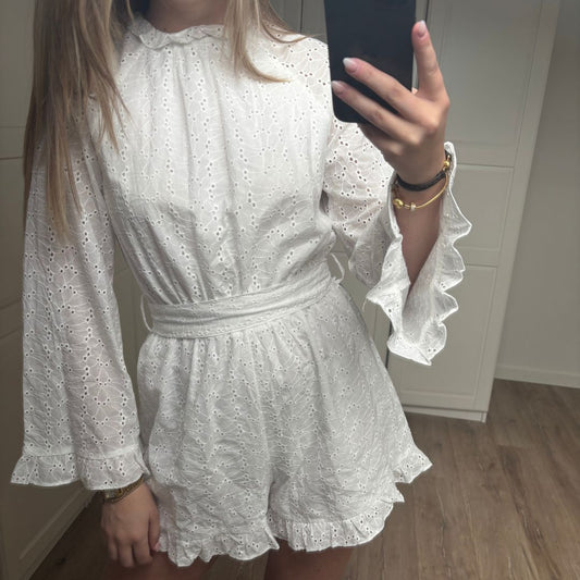 Luna playsuit broderie