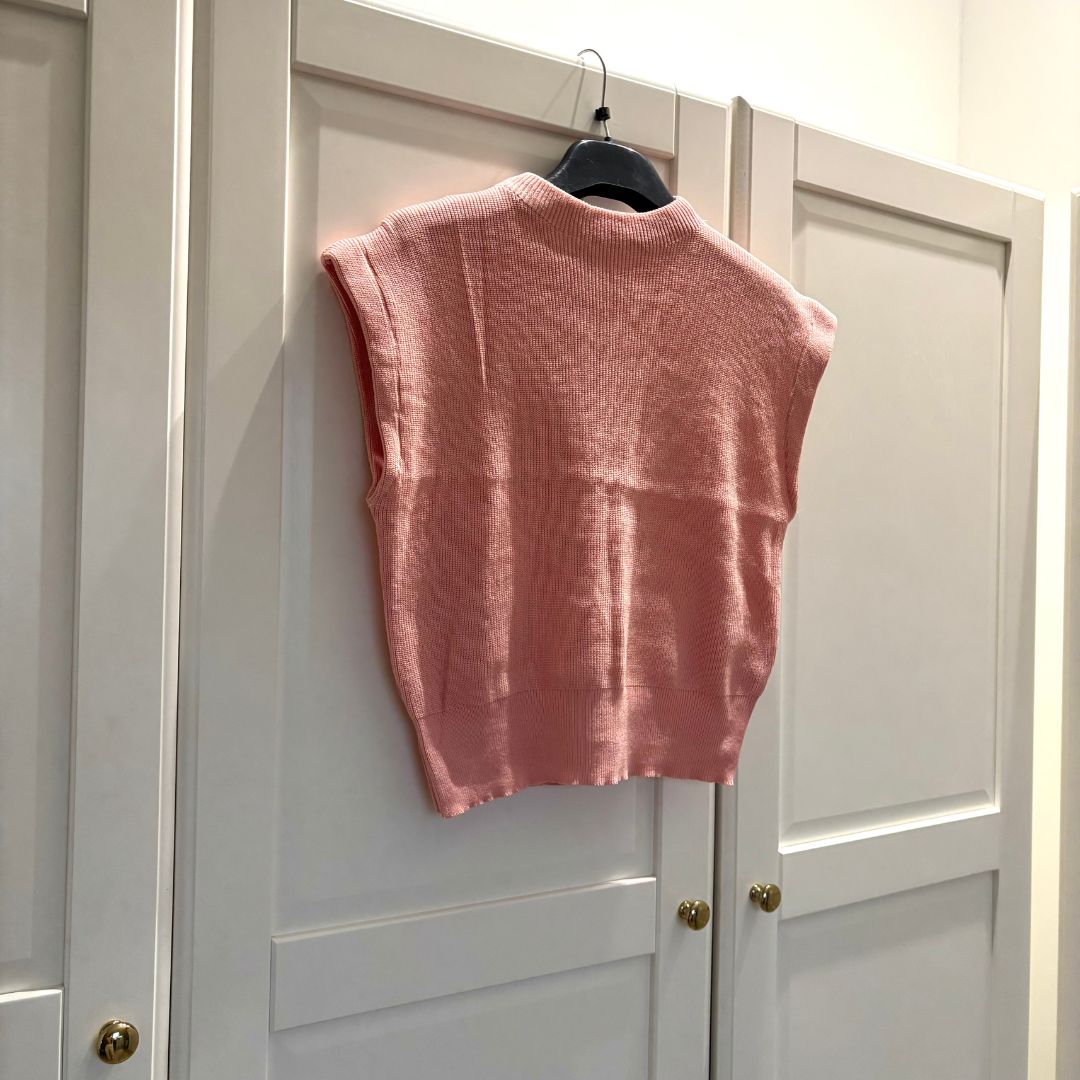LUCY TOP ROZE KNIT