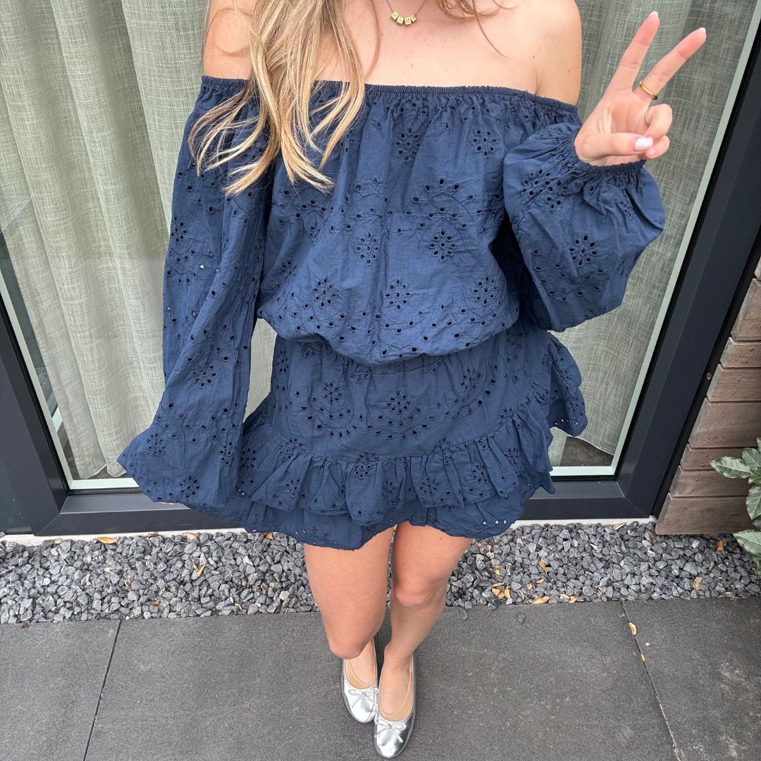 MIRA SET DONKERBLAUW