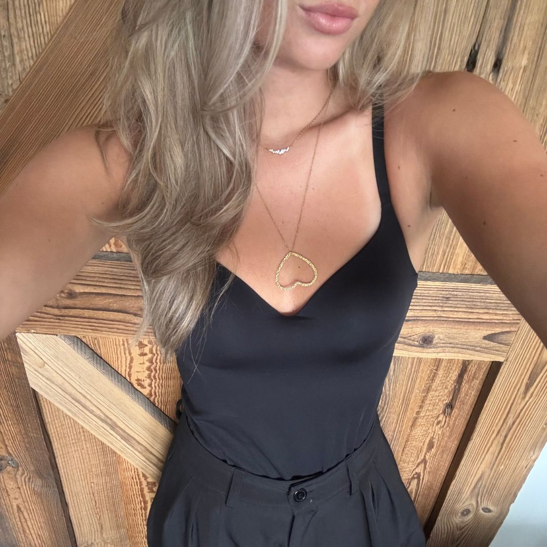 FLORENCE TOP ZWART
