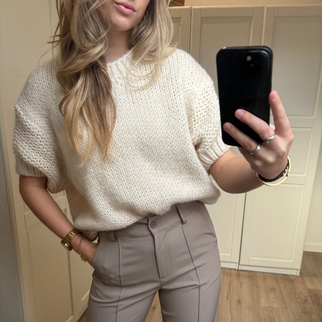 BELLE TRUI KNIT CRÈME