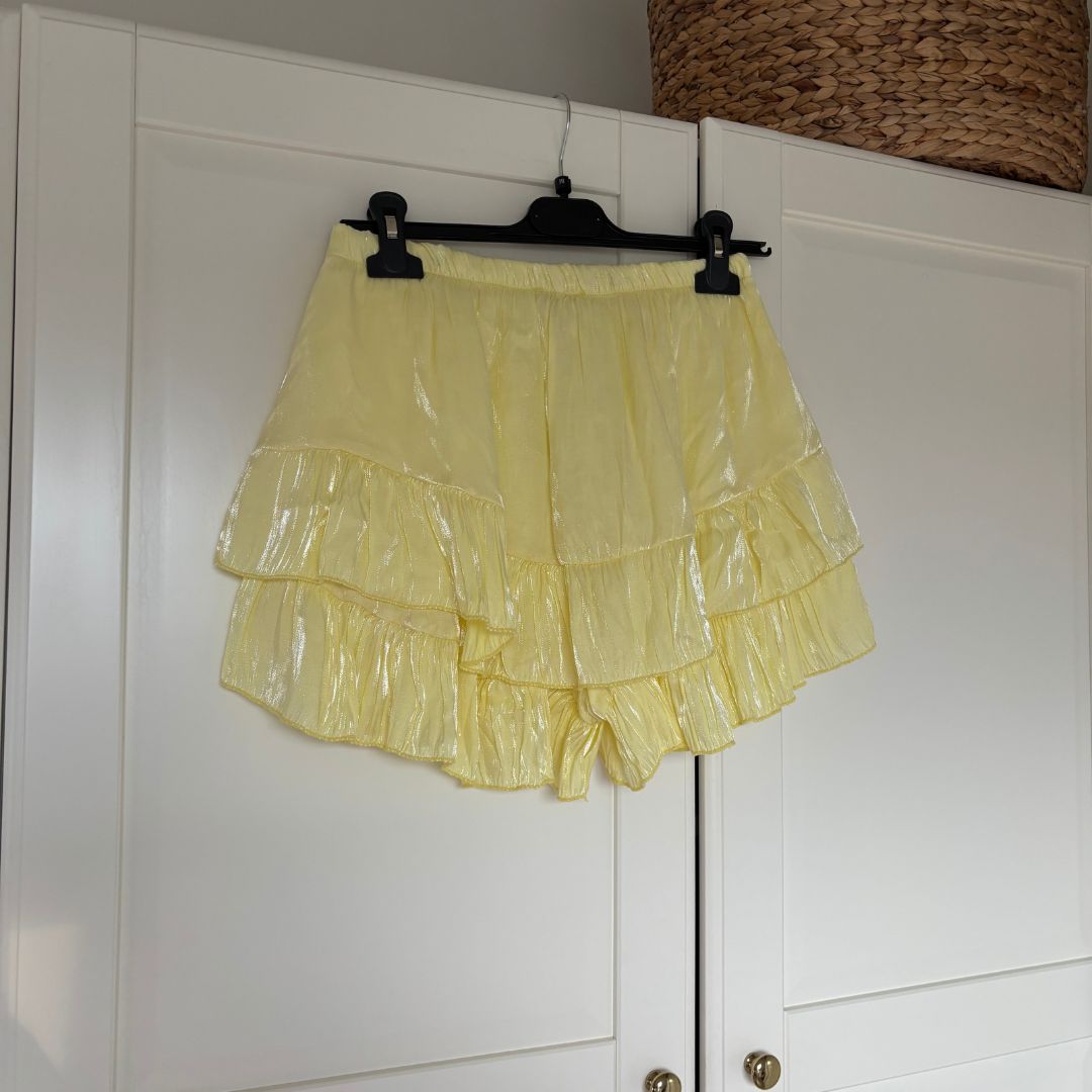 Sunny skort geel