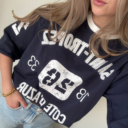 LIO SHIRT DONKERBLAUW