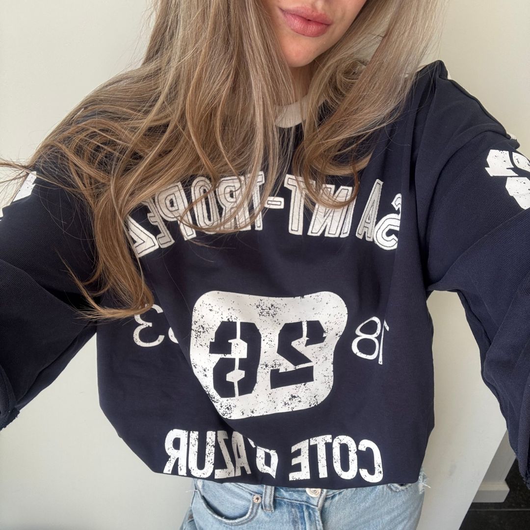 LIO SHIRT DONKERBLAUW