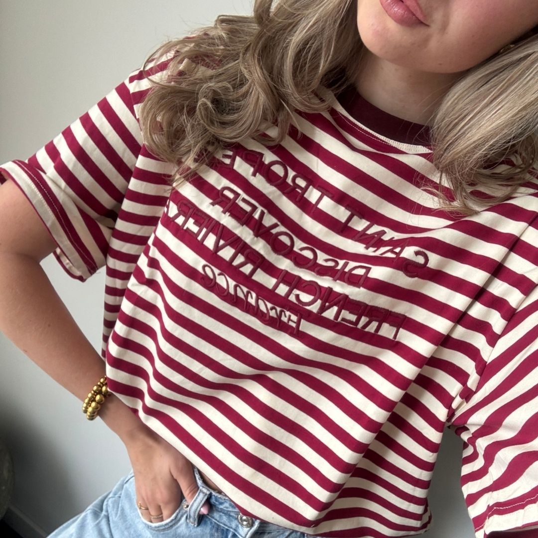 JOLIE SHIRT BEIGE ROOD