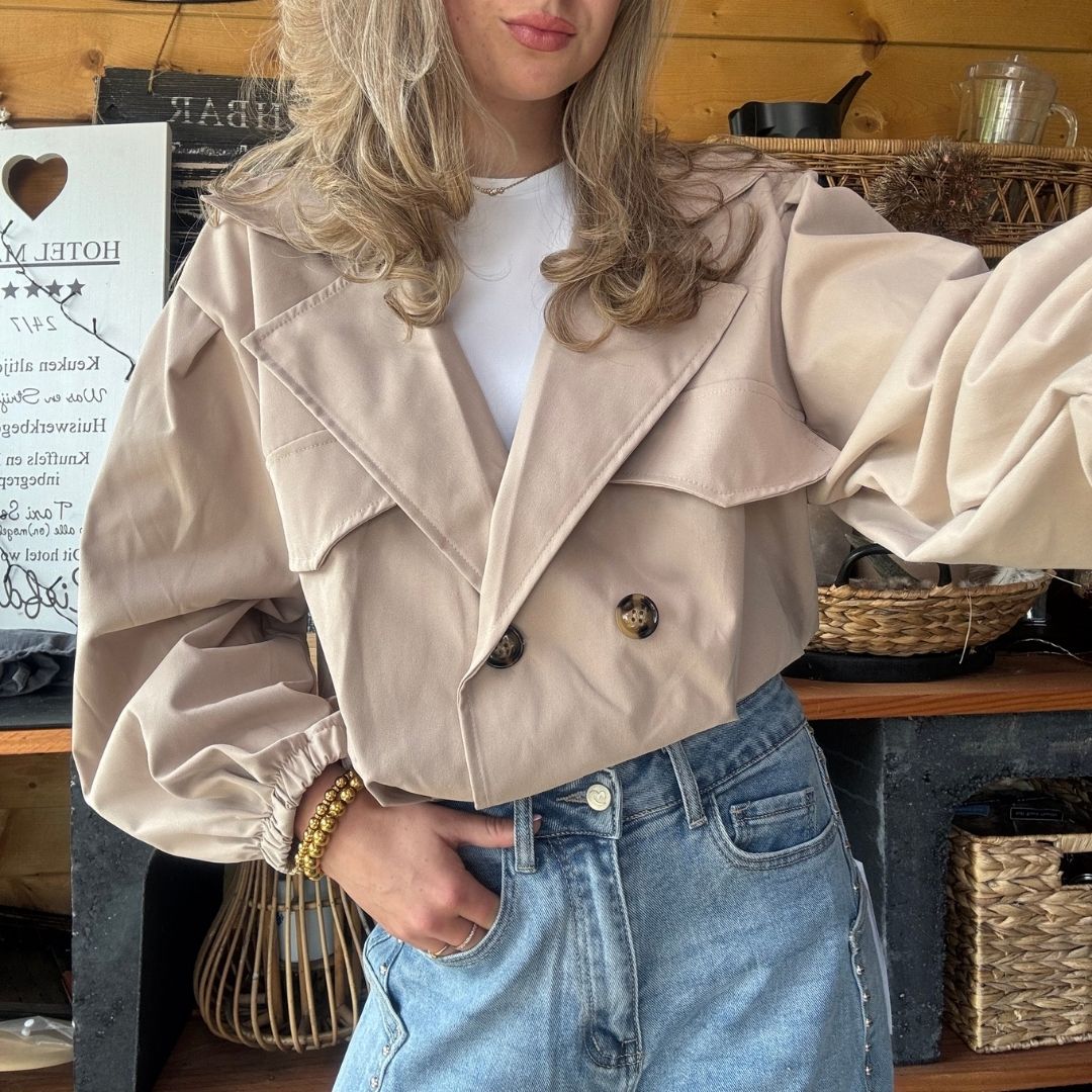 INDY TRENCHCOAT BEIGE