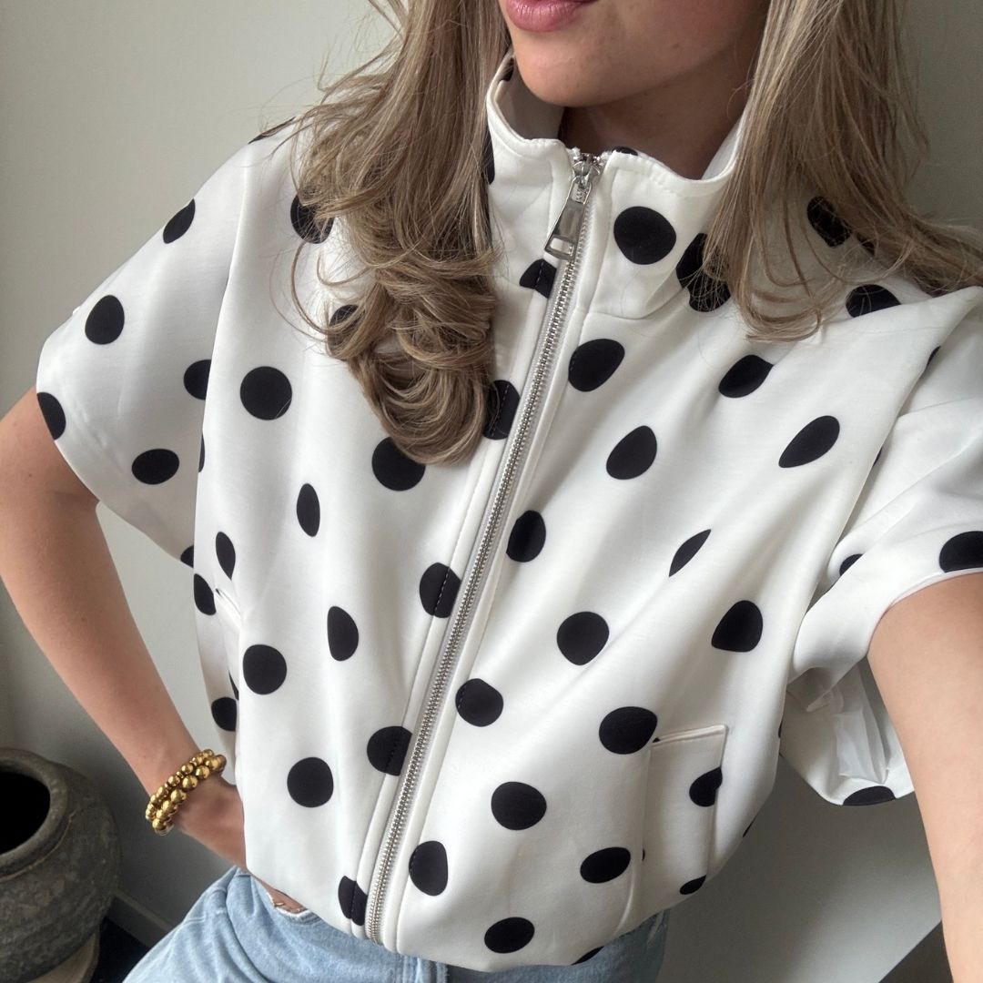 KAYLEE VEST POLKADOT