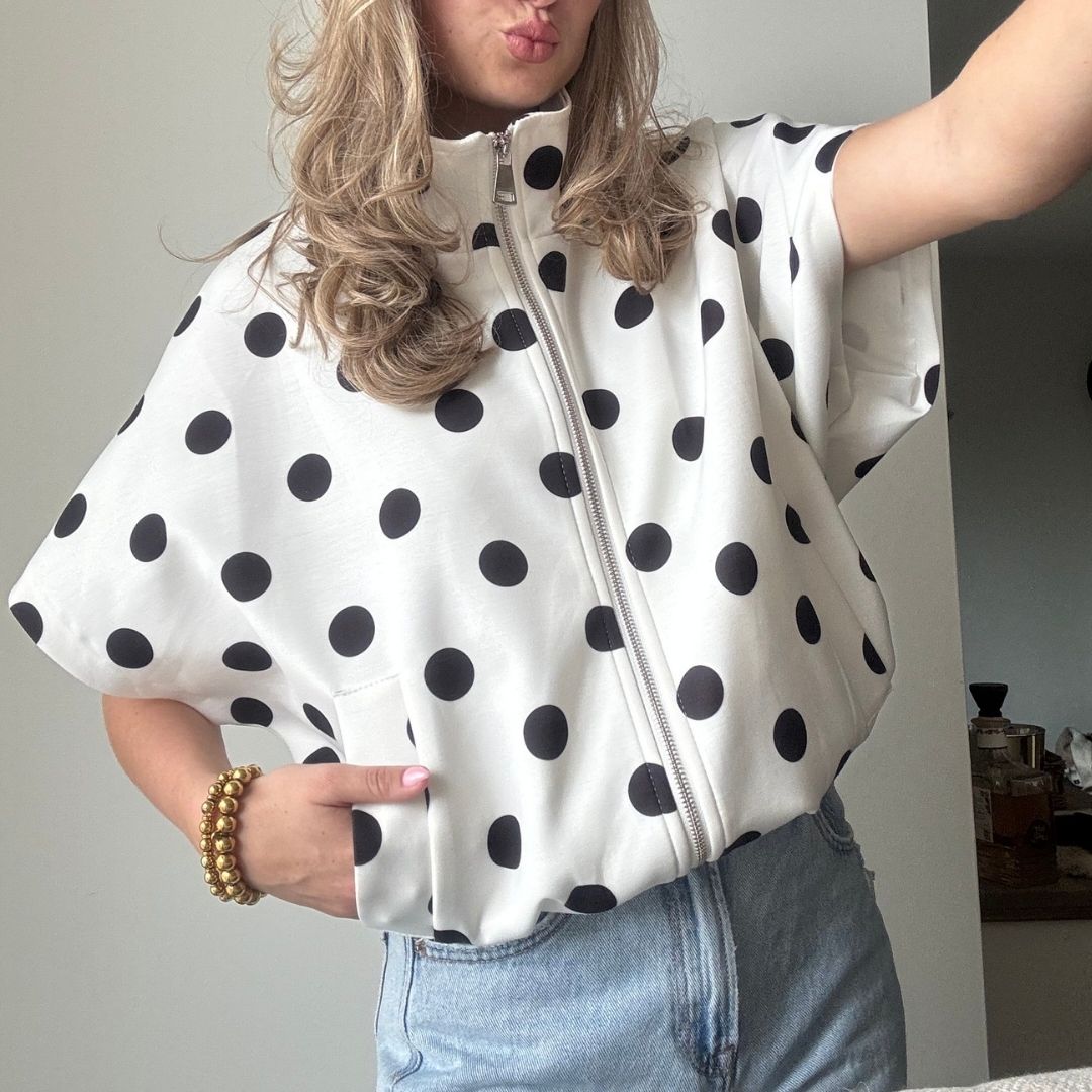 KAYLEE VEST POLKADOT