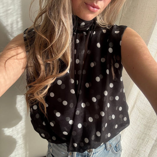KIKI TOP POLKADOT