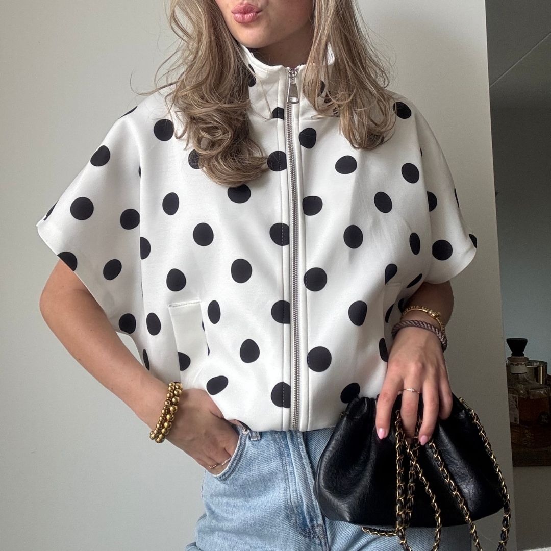 KAYLEE VEST POLKADOT
