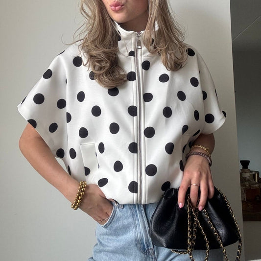 KAYLEE VEST POLKADOT