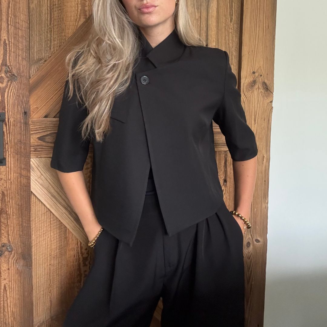 MILLY BLAZER ZWART