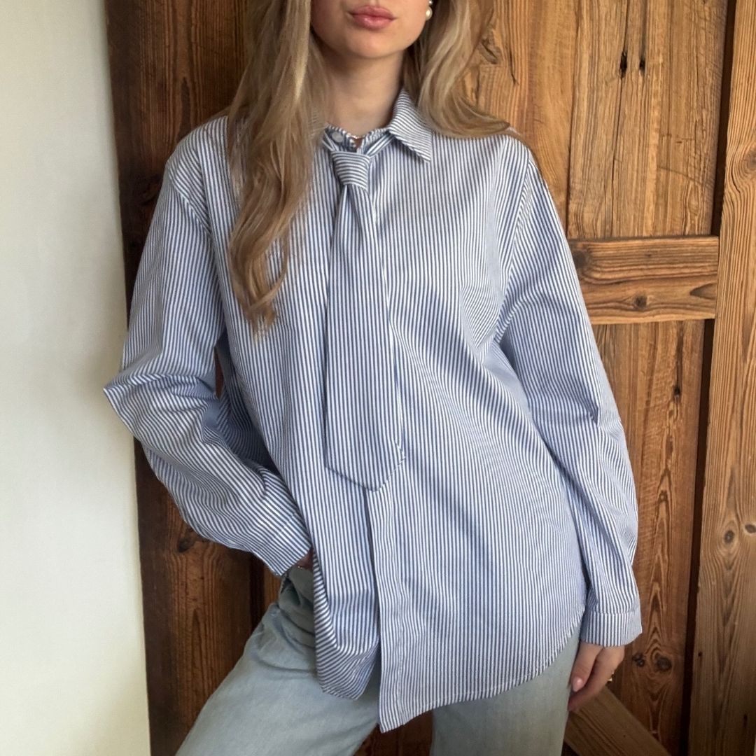RUE BLOUSE BLAUW