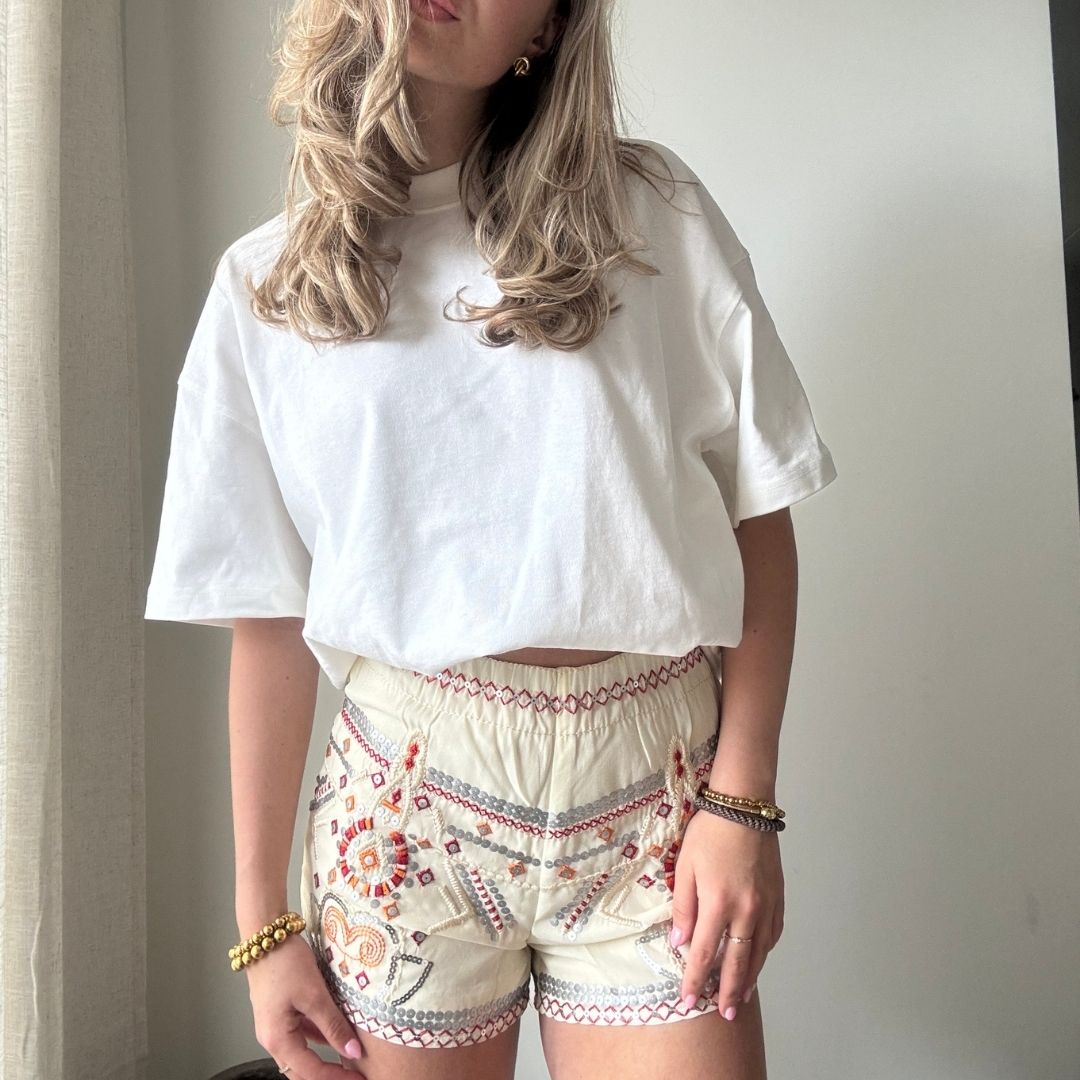 BOHO SHORT BEIGE