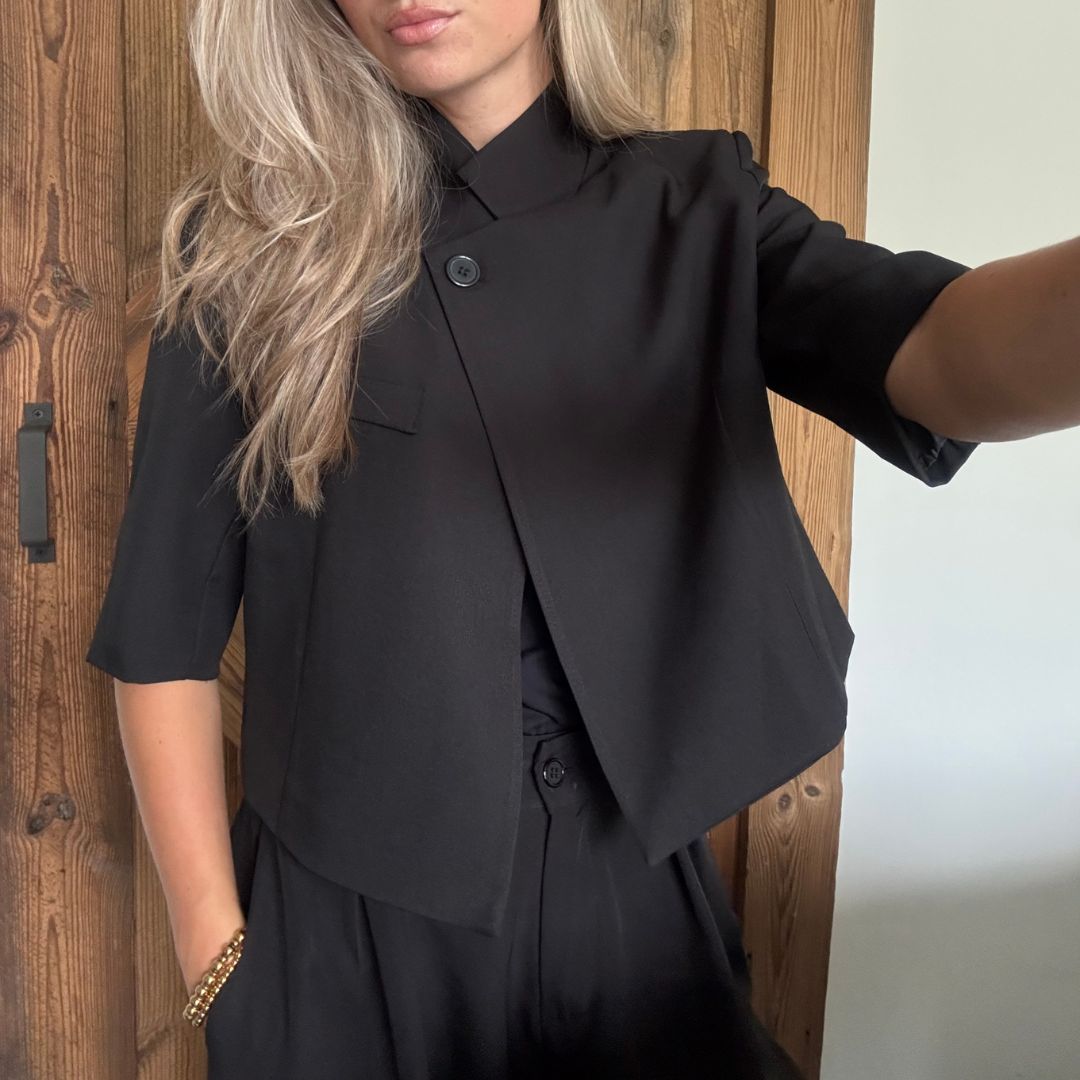 MILLY BLAZER ZWART
