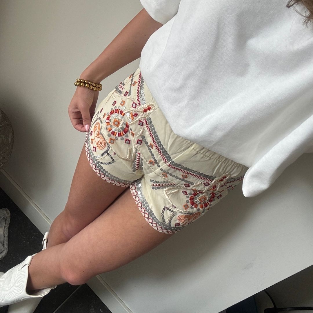 BOHO SHORT BEIGE