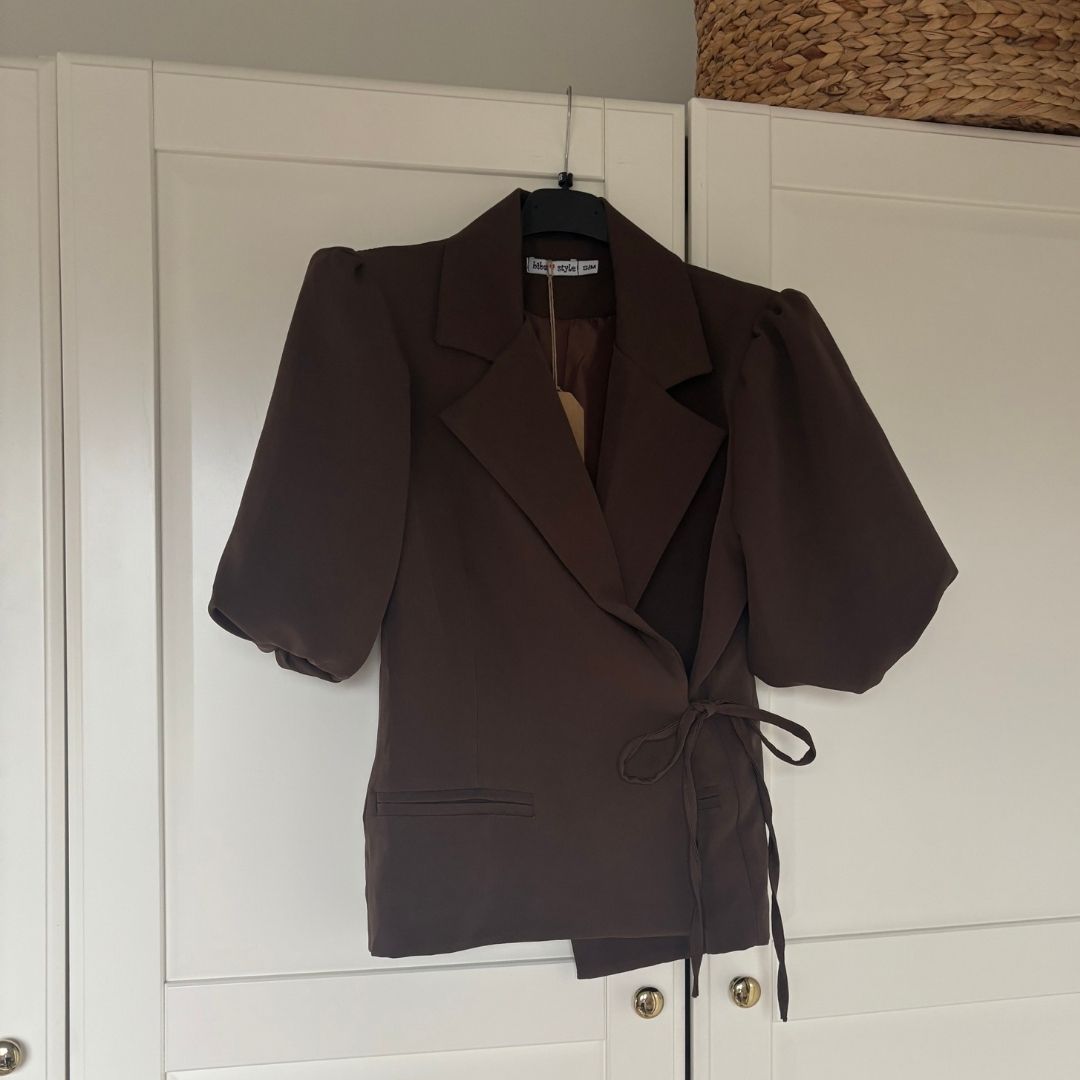 INDY BLAZER STRIK DONKERBRUIN