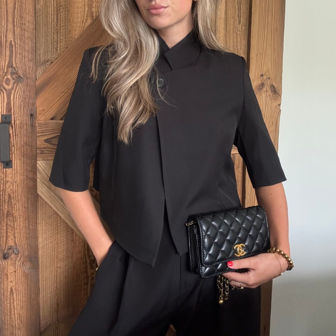 MILLY BLAZER ZWART