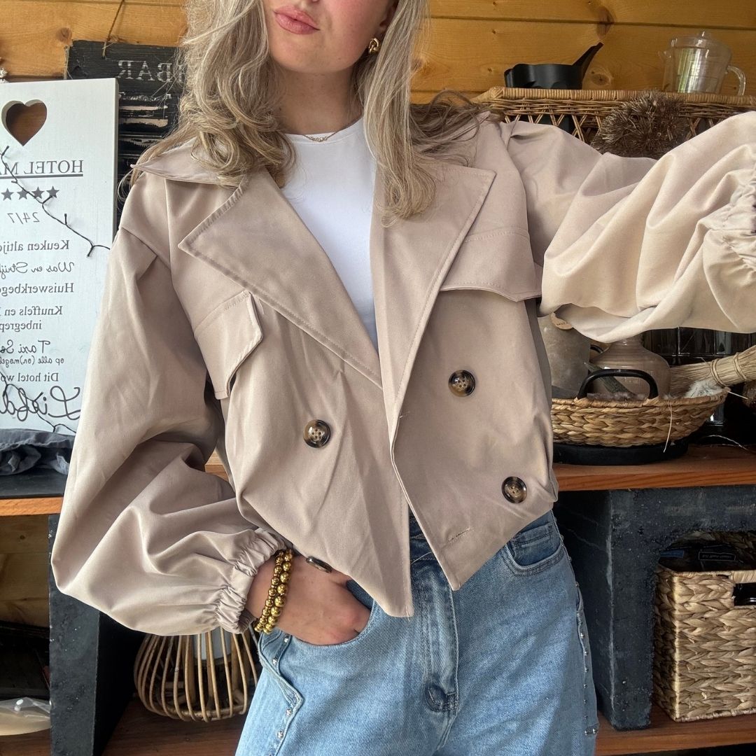 INDY TRENCHCOAT BEIGE
