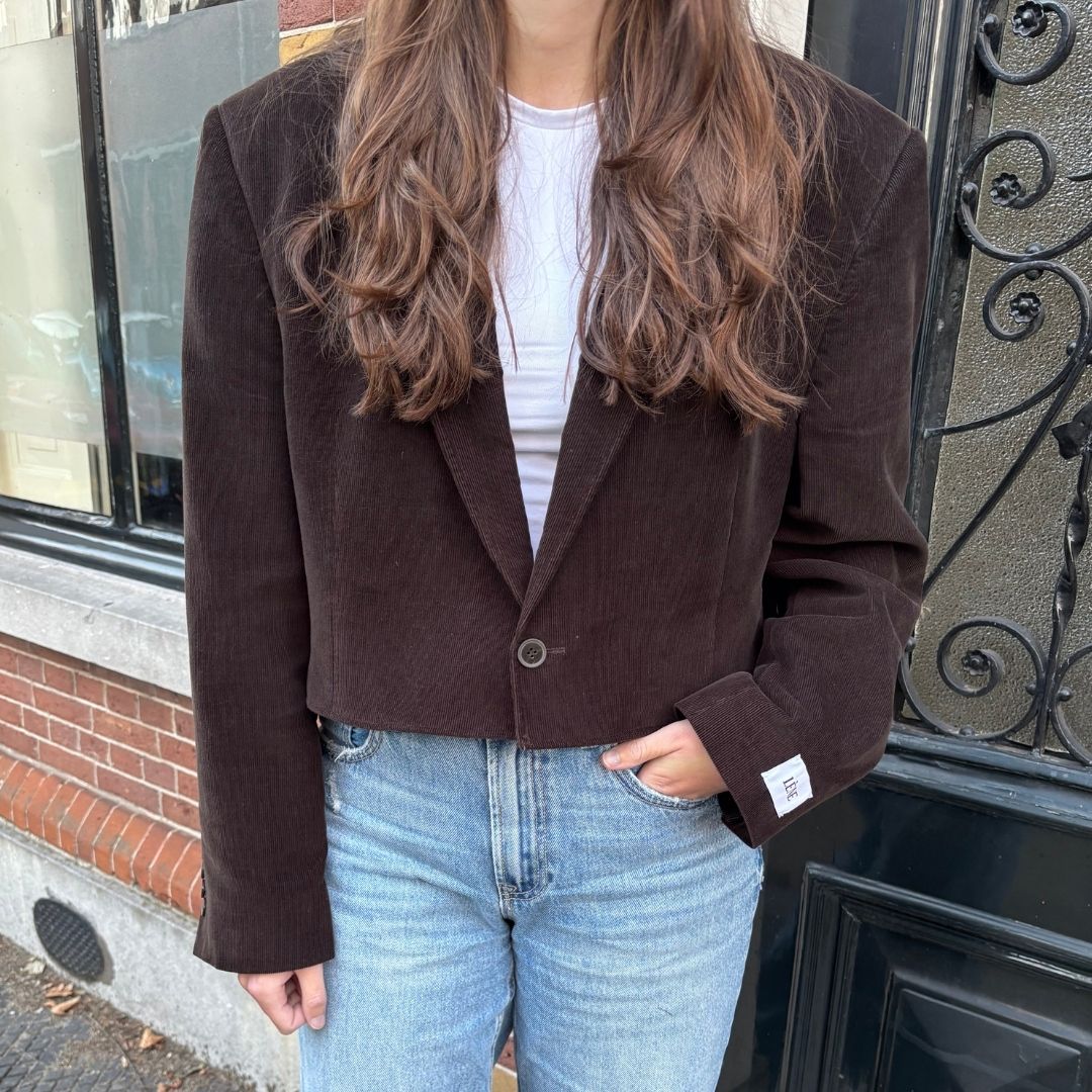 JESSIE BLAZER CROPPED