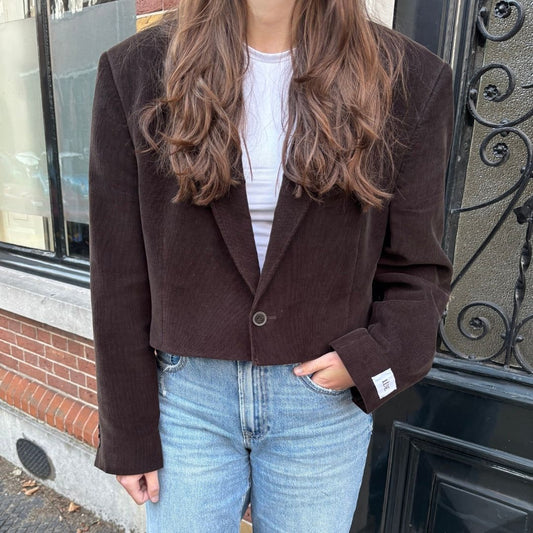 JESSIE BLAZER CROPPED