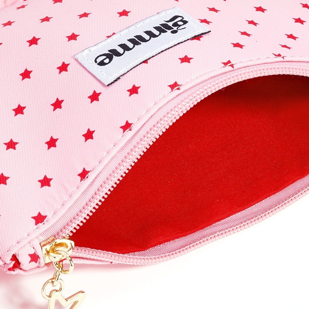 GIMME TASJE KLEIN STER ROZE ROOD