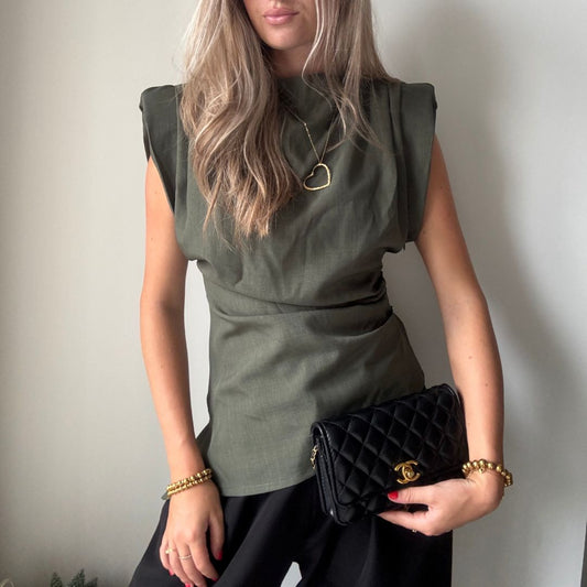 CLAIRE TOP GROEN