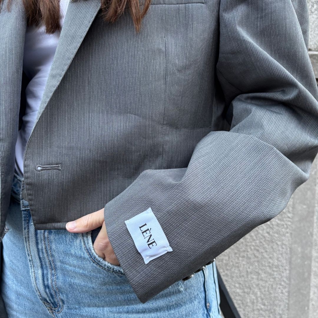 DANI BLAZER CROPPED