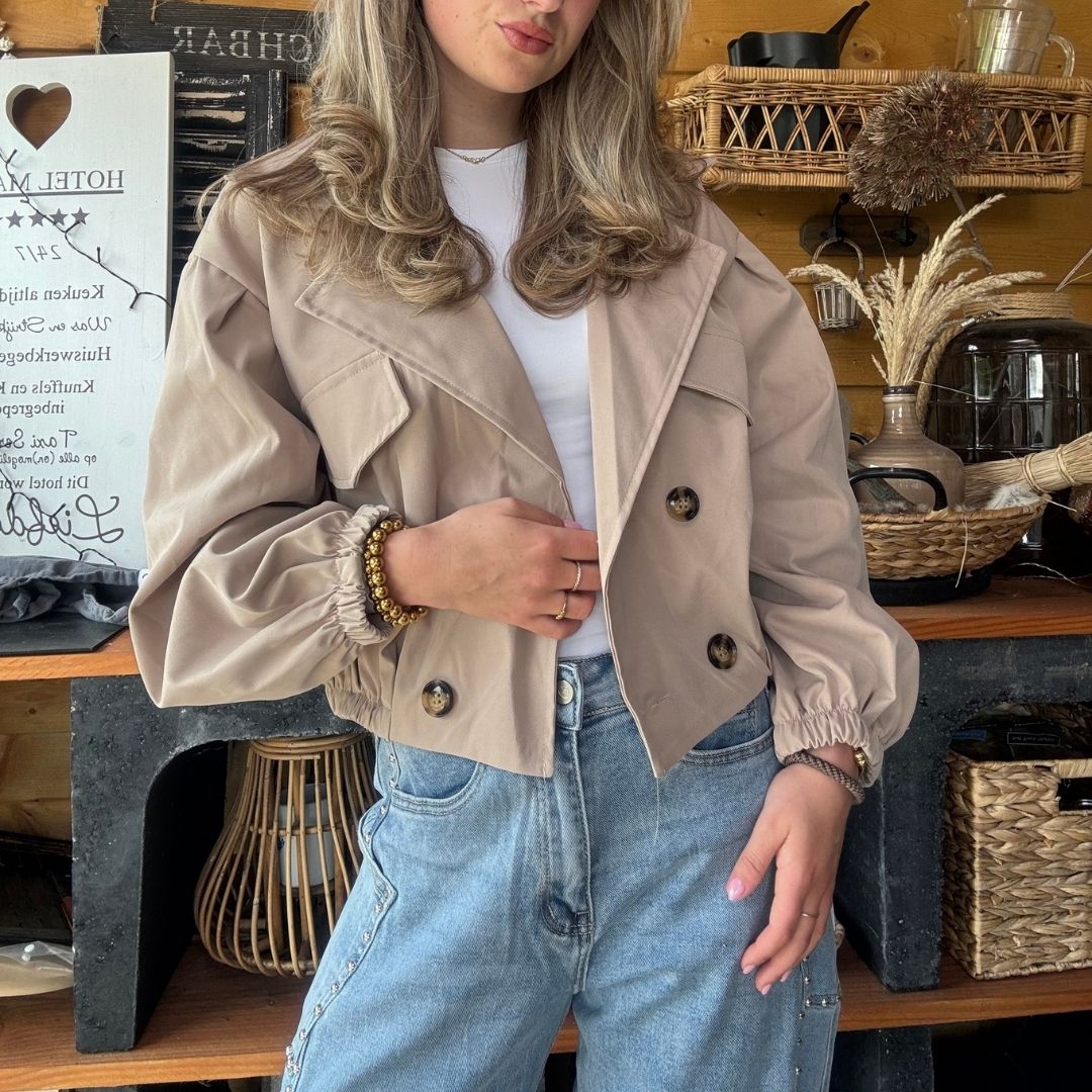 INDY TRENCHCOAT BEIGE