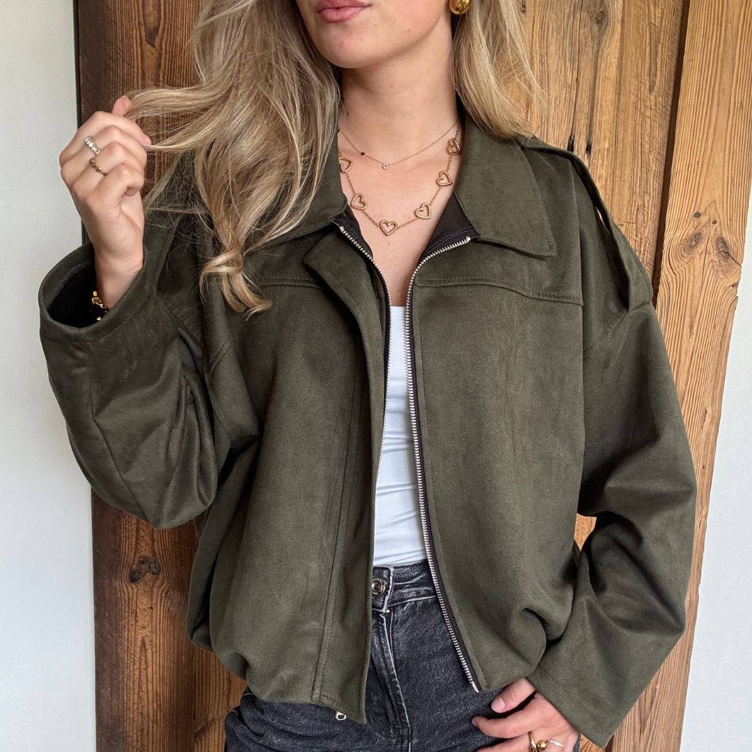 EVY JASJE DONKERGROEN