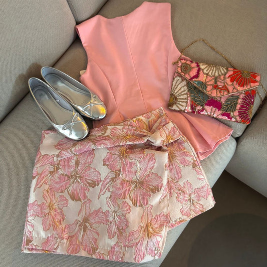 ISABELLA SKORT ROZE