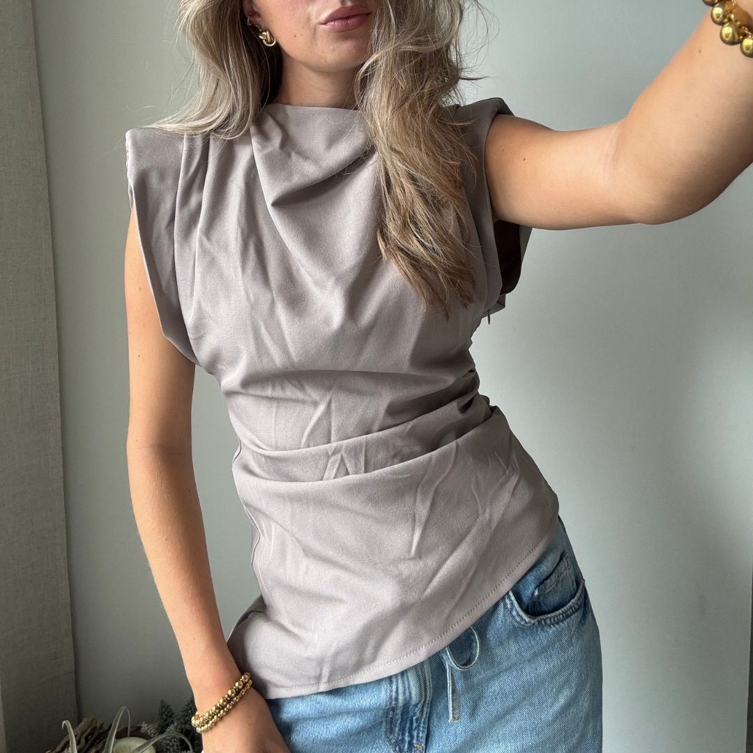 CLAIRE TOP TAUPE