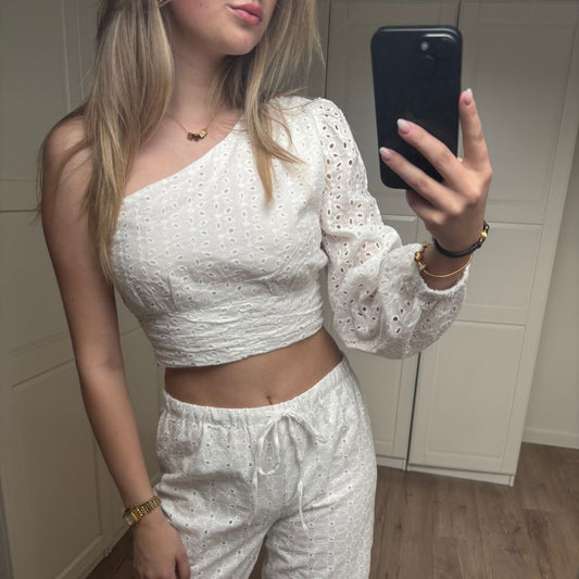 Juna top broderie
